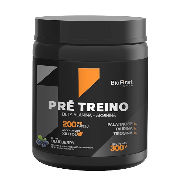 BioFirst Nutrition - Pre Treino sabor Blueberry 300gr