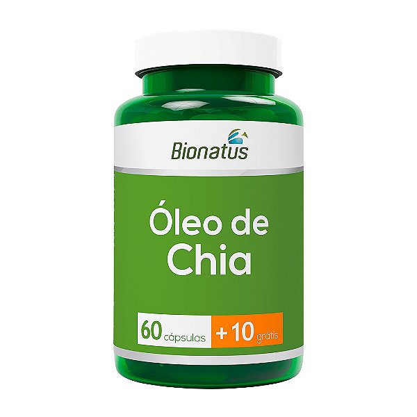 Bionatus - Óleo de Chia Green 60caps + 10 grátis