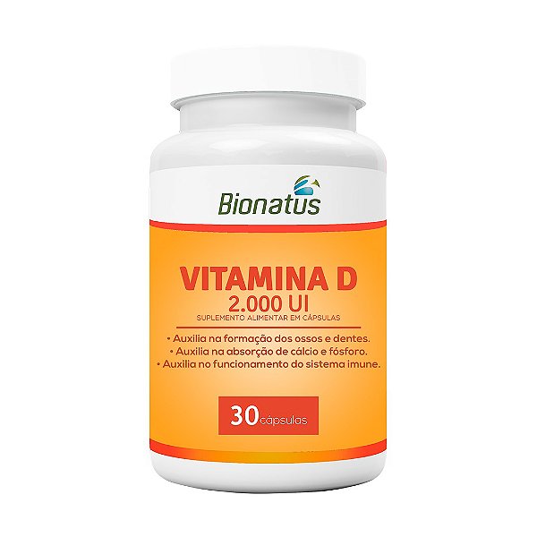Bionatus - Vitamina D 2.000UI 30caps