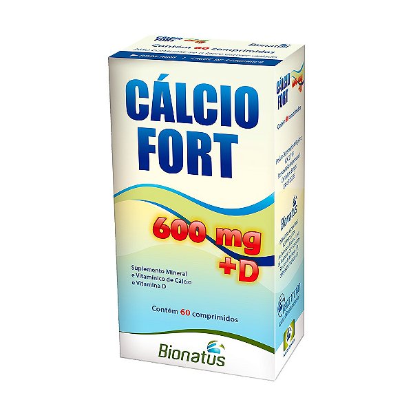 Bionatus - Cálcio Fort 600 + D 60cpr