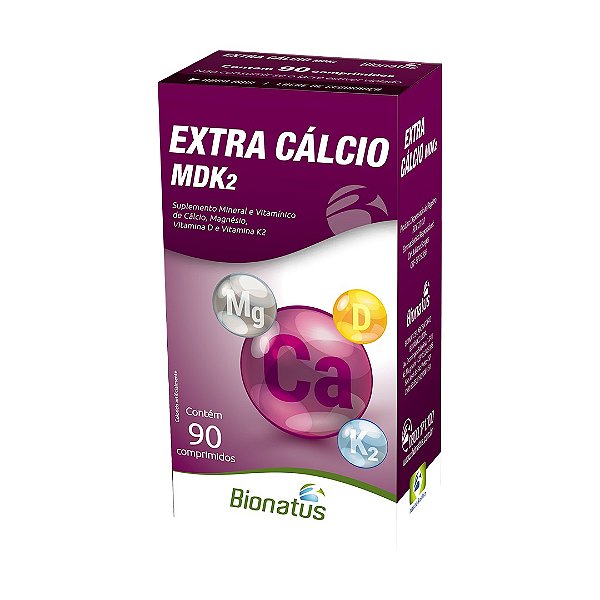 Bionatus - Extra Cálcio MDK2 90cpr