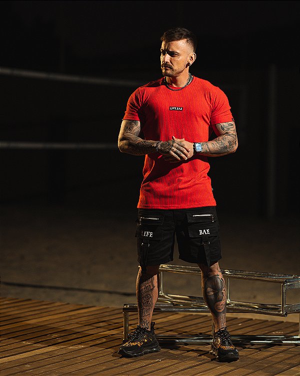 Camiseta Bae Patch Red