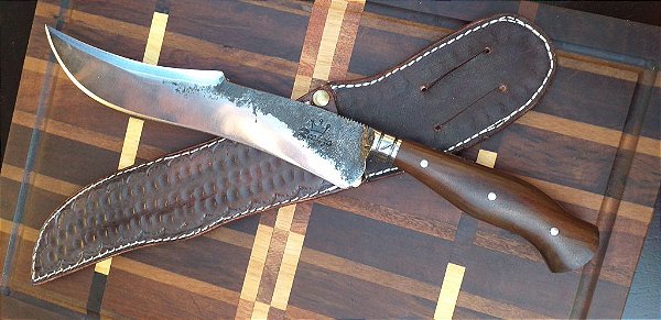 Faca full tang Fighter forjada 9”