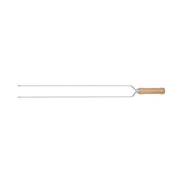 Espeto Duplo Para Churrasco 75cm - Mor