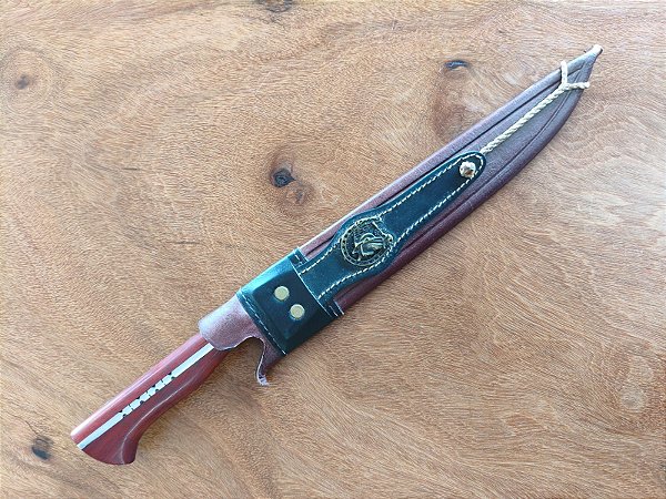 Faca gaúcha full tang 10” lâmina Brut Forj
