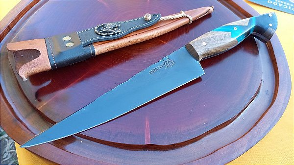 FACA JAVALIZEIRA 8" , HIBRIDA Brut Forj Fosfatizada
