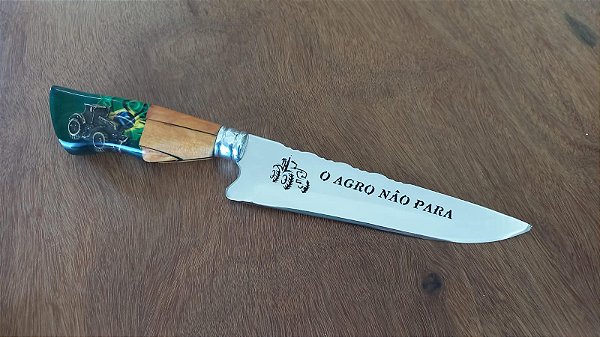 FACA ARTESANAL "O AGRO NÃO PARA"