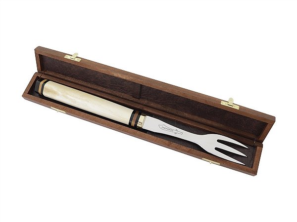 Garfo Zakharov para Churrasco Cabo de Osso (Comprimento Total 33 cm)