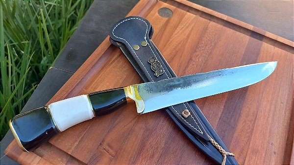 FACA 8" CHURRASQUEIRO , BRUT FORJ
