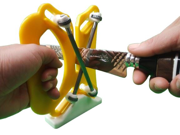 Afiador Amolador ,Chaira Profissional Amarelo