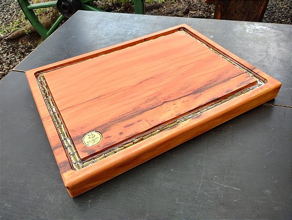 TÁBUA DE PEROBA 30X40 COM CARTUCHOS