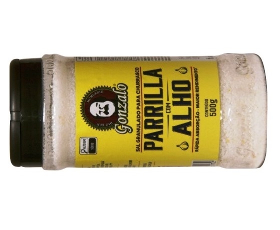 SAL PARRILLA COM ALHO 500G
