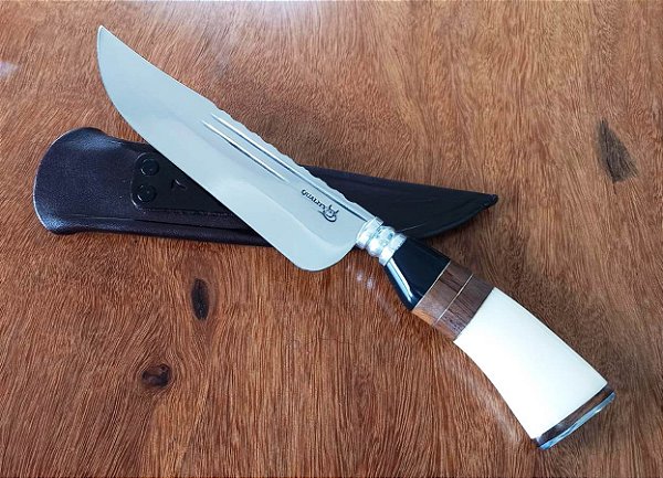 Faca Artesanal 7 Polegadas em Inox