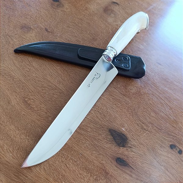 🔪 Faca Pata de Cavalo 8" em Aço Cirúrgico – Alta Qualidade