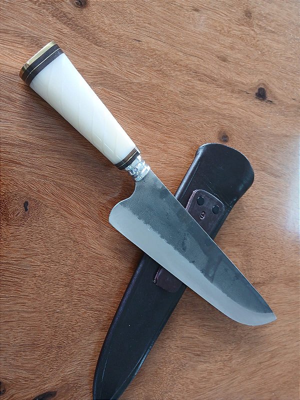 🔪 Faca 9” Picanheira em Aço Carbono – Corte Preciso!