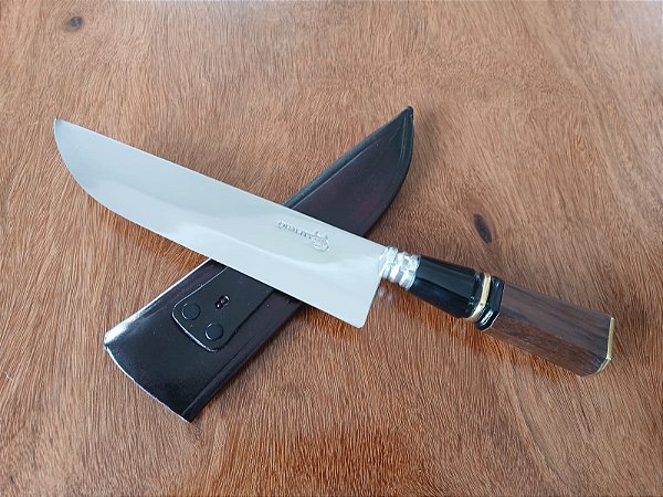 🔪 FACA 8” PICANHEIRA EM AÇO INOX – ESTILO INCONFUNDÍVEL!