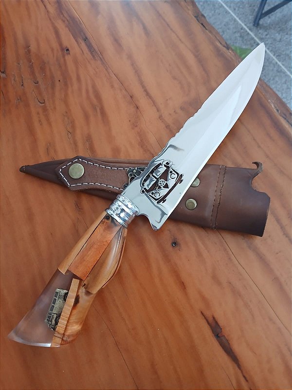 🔪✨ Faca Artesanal 7” – Edição Especial Kombi 🚌