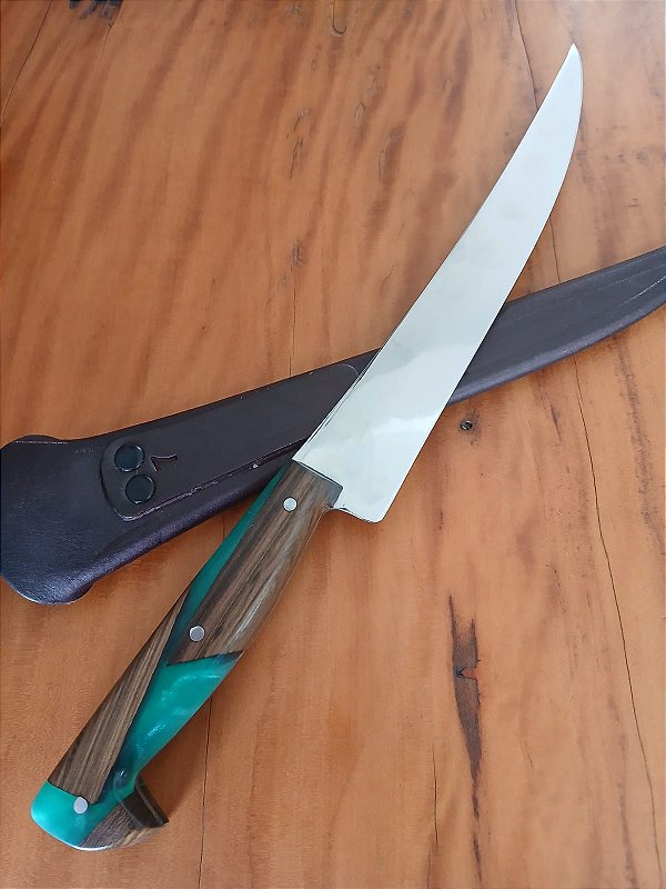 Faca Dessossa 7 polegadas com Cabo Hibrido