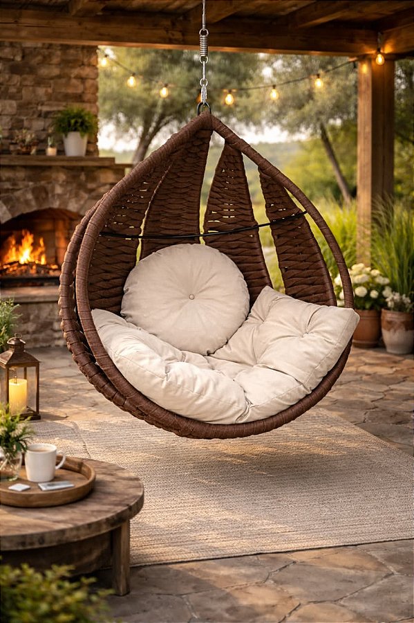 Balanço Gota Tricô – Tecimento em Tricô Náutico (Sem Pedestal)