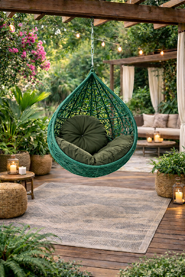 Balanço Gota Corda – Tecimento em Corda Náutica (Sem Pedestal)