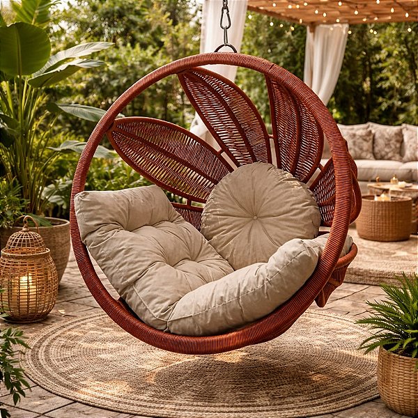 Balanço Folha – Tecimento em Corda Náutica (Sem Pedestal)