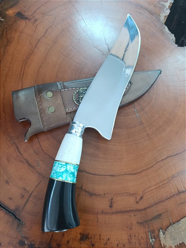 Faca Picanheira 8 Polegadas – Lâmina Larga em Inox