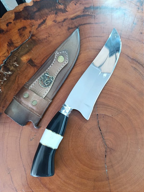 Faca Picanheira 8 Polegadas – Lâmina Larga em Inox