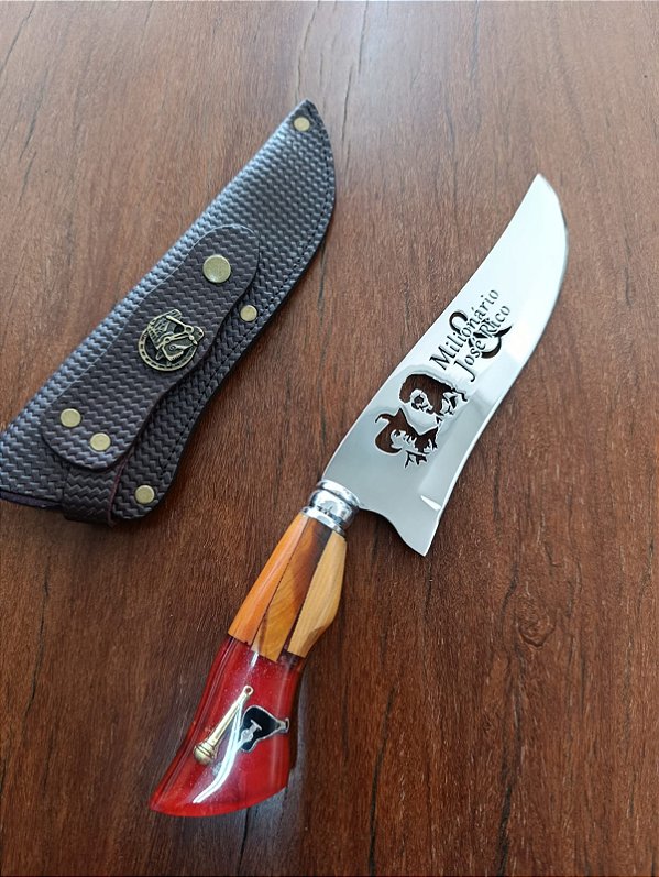 FACA MASTER 8" HIBRIDA "Milionário & José Rico"