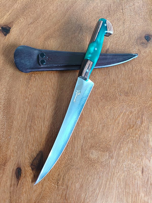 Faca Desossa em Inox 7 polegadas, Cabo Hibrido