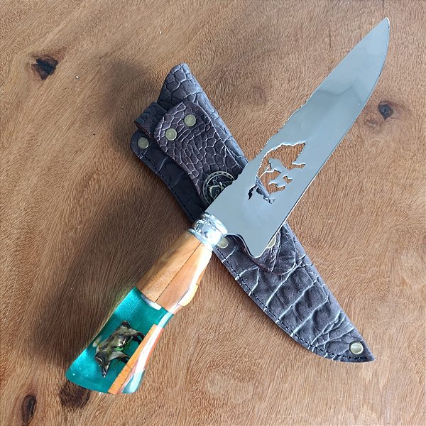 FACA 8" HIBRIDA "CAÇA , JAVALI"