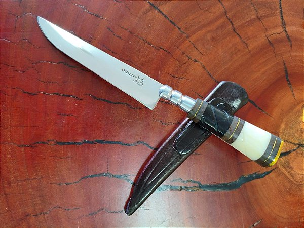 Faca Artesanal 5 Polegadas Inox Cirúrgico Churrasco Camping Cozinha