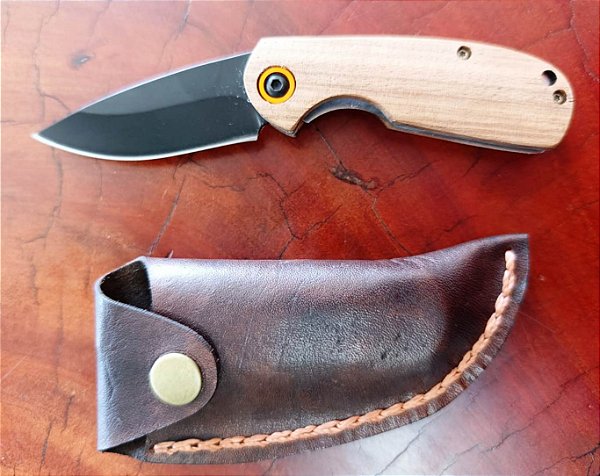 🔥 CANIVETE COM BAINHA EM COURO – RESISTÊNCIA, ELEGÂNCIA E PRATICIDADE EM UM SÓ PRODUTO! 🔥