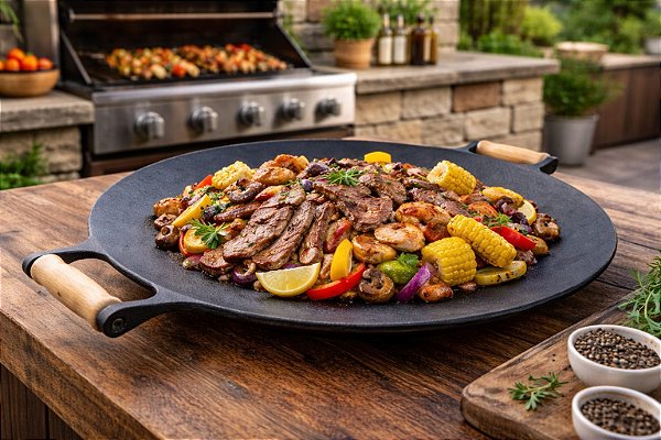 Chapa de Ferro Fundido Picanheira n 35