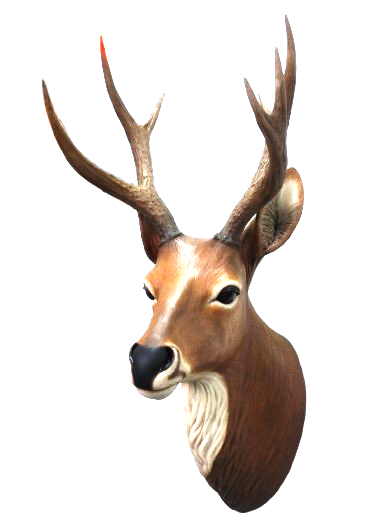 Escultura Realista de Cervo Axis – Beleza da Natureza Para Seu Espaço