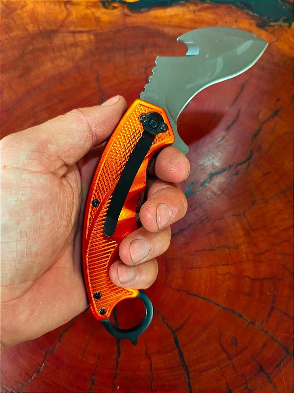 Canivete Karambit Semi-Automático