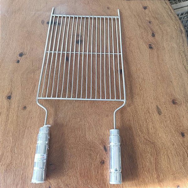 Grelha aramada com reforço medida 30x40 ERC INOX