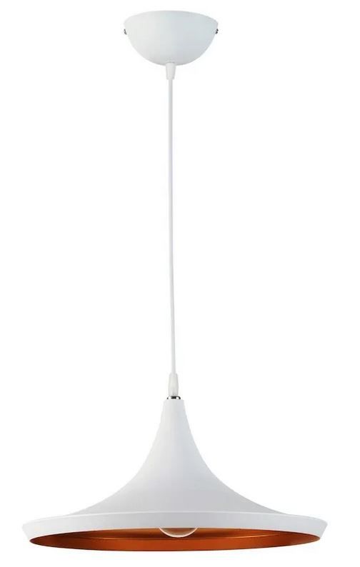 Pendente Estilo Tom Dixon Chapéu- Branco - INL14