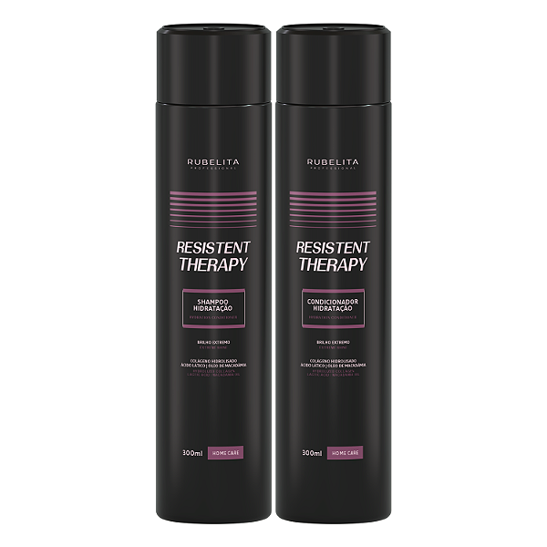 Kit Hidratação Home Care Resistent Therapy (Shampoo + Condicionador)