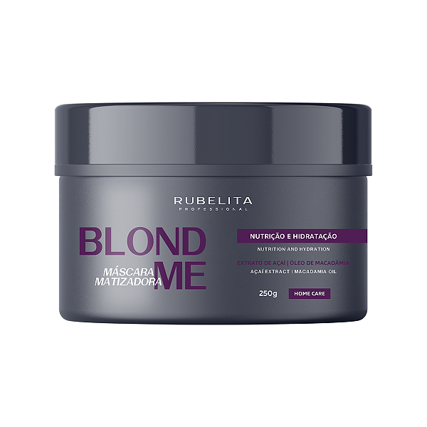 Máscara Matizadora Blond ME 250g Rubelita