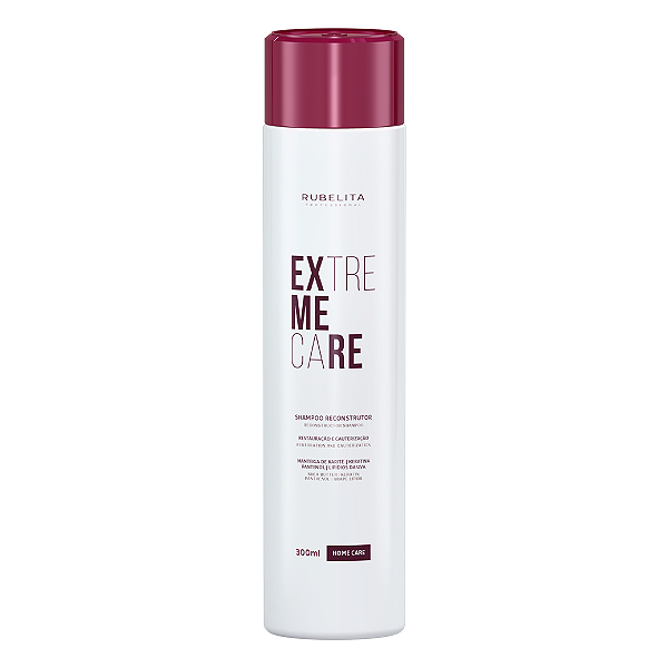 Shampoo Extreme Care Reconstrução Capilar 300ml - Rubelita