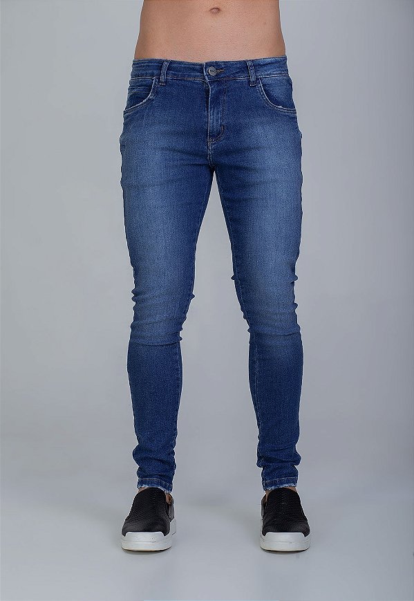 Calça Jeans Super Skinny Azul