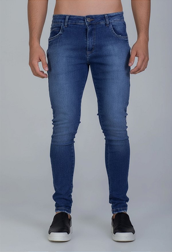 Calça Jeans Super Skinny Azul