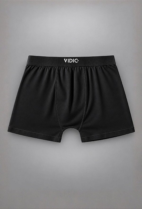 Cueca Boxer Vidic Preta