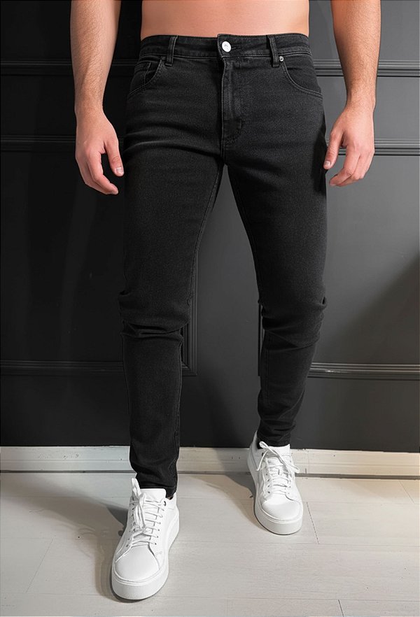 Calça Jeans Skinny Black