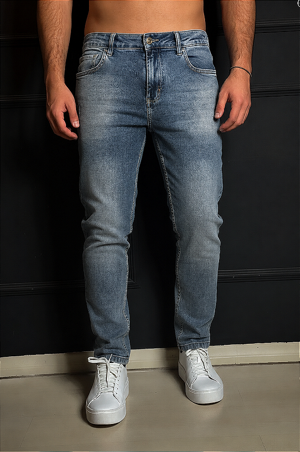 Calça Jeans Slim Vidic Vintage
