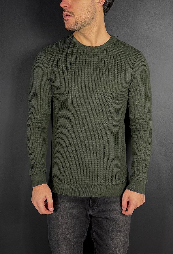 Sueter Capri Canelado Verde Vidic