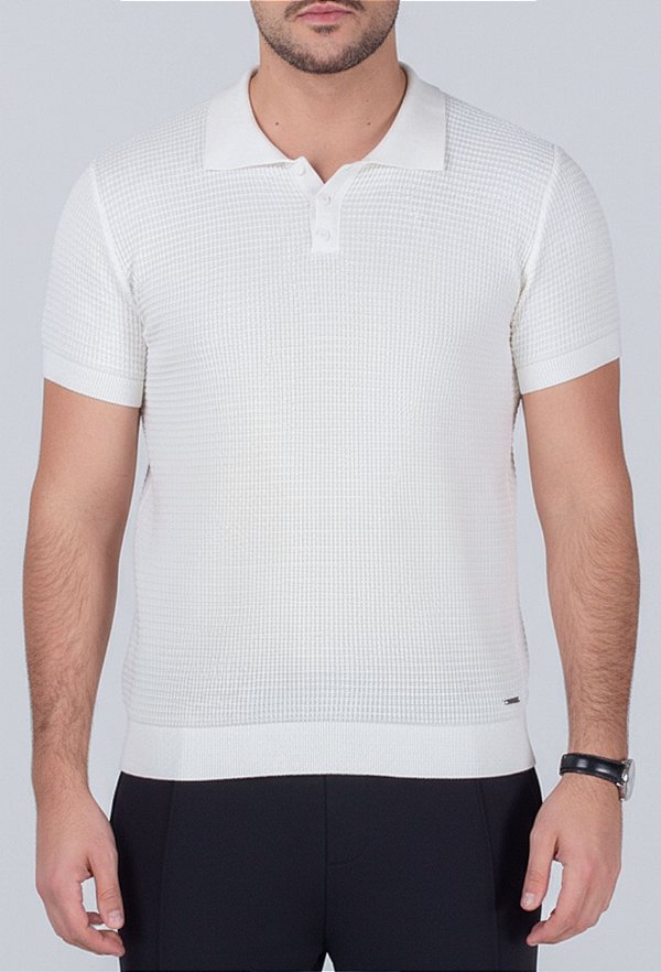 Polo Tricot Texture Off Vidic