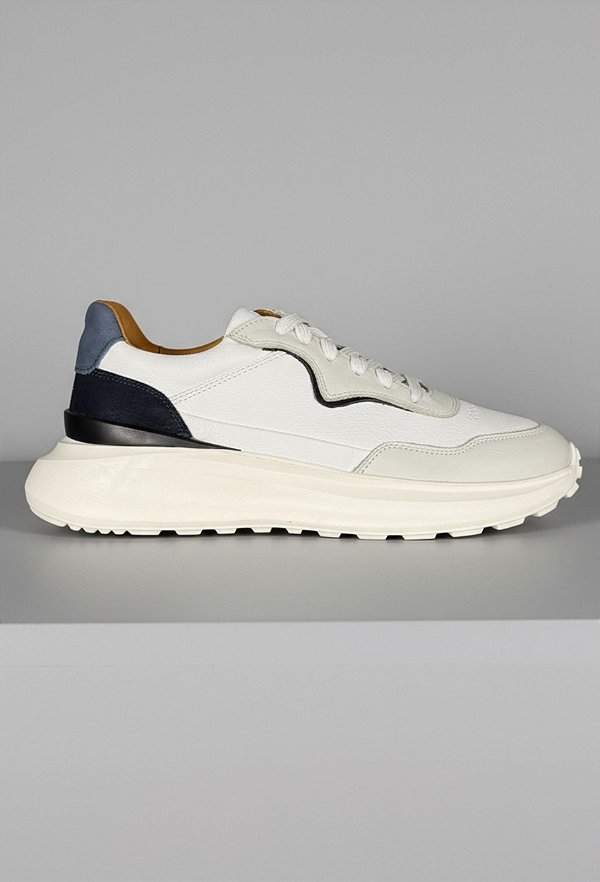 Sneaker Vidic Volcan Branco Dark Blue