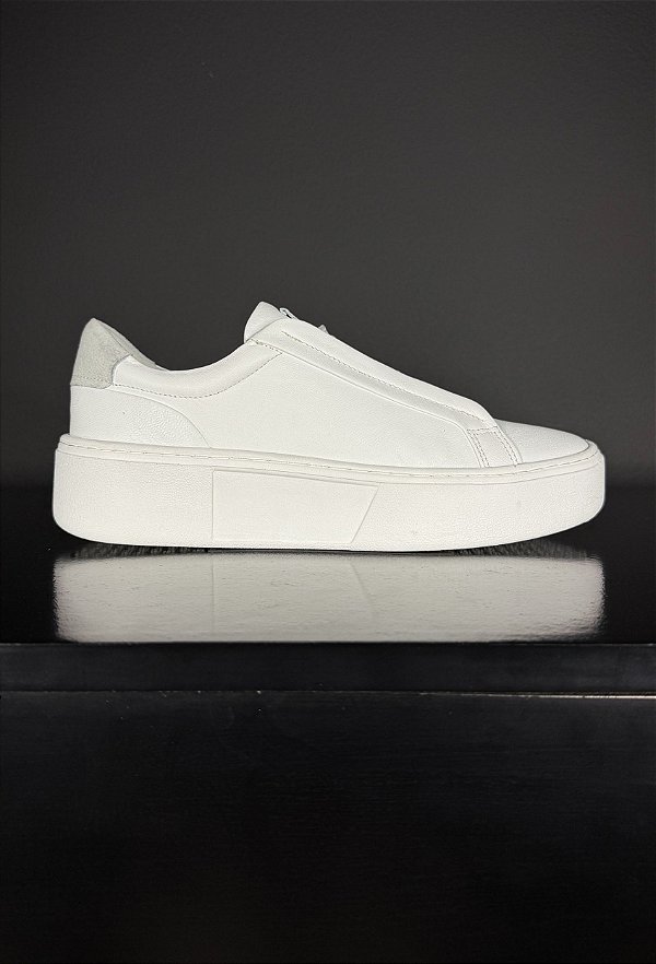 Tênis Sneaker Vidic Haven Branco e Cinza