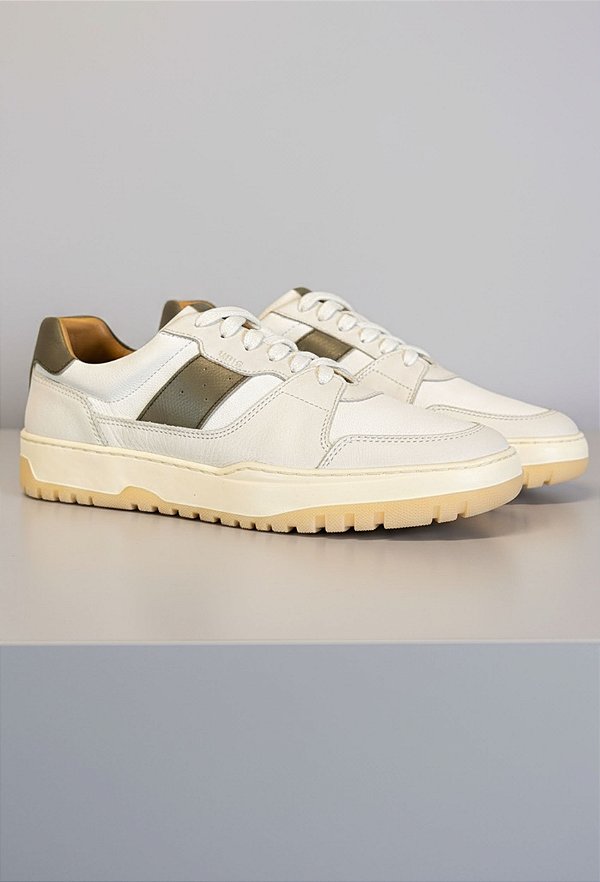 Tênis Sneaker Vidic Soho Off Green